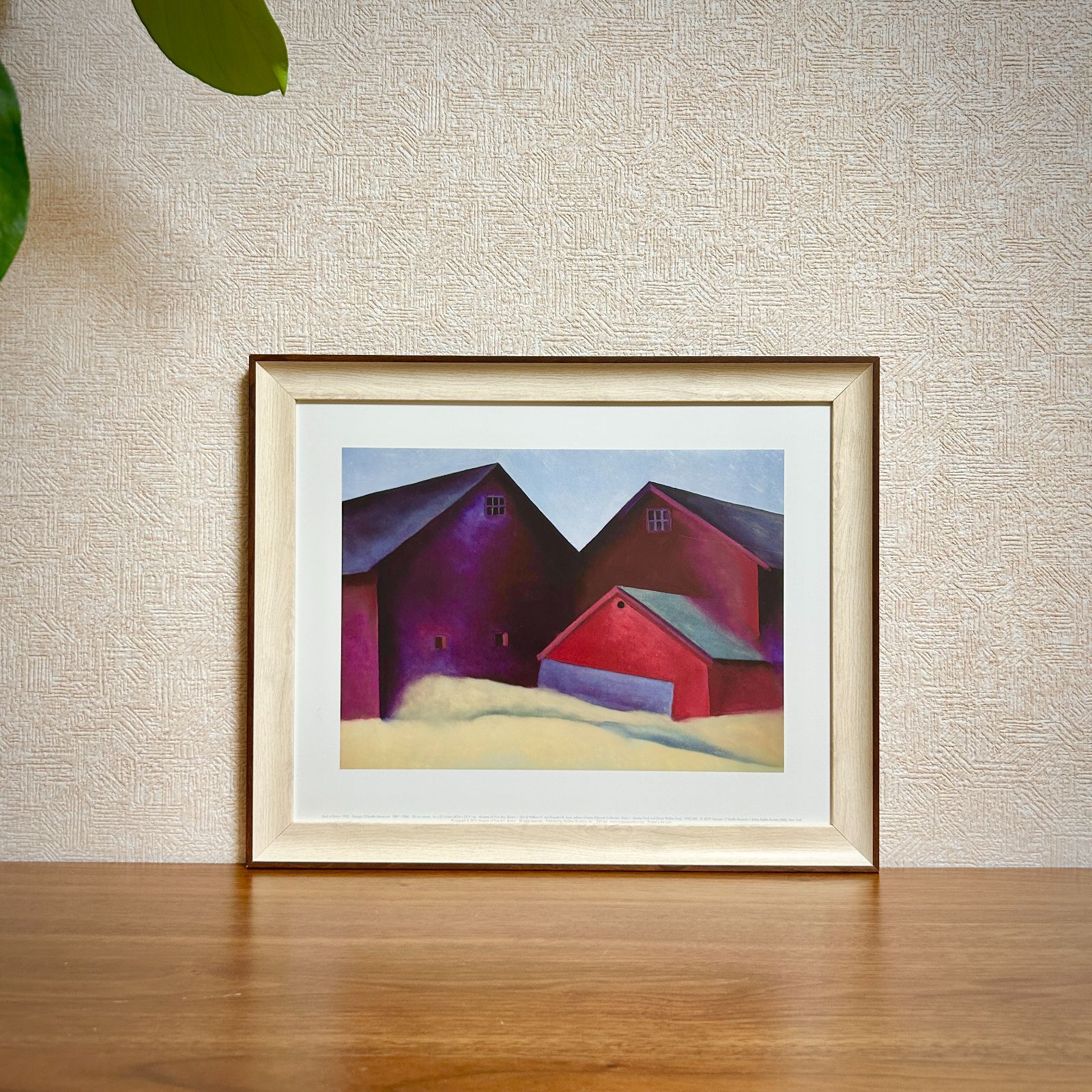 オキーフ、希少画集画、新品額装付 OKE-3-2 新品☆額縁付アートポスター☆ジョージア・オキーフ☆O'Keeffe