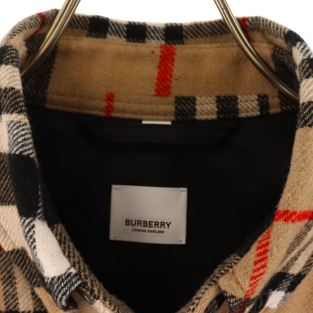 BURBERRY (バーバリー) 22SS CATERHAM BLOCK SHIRT パッチワーク