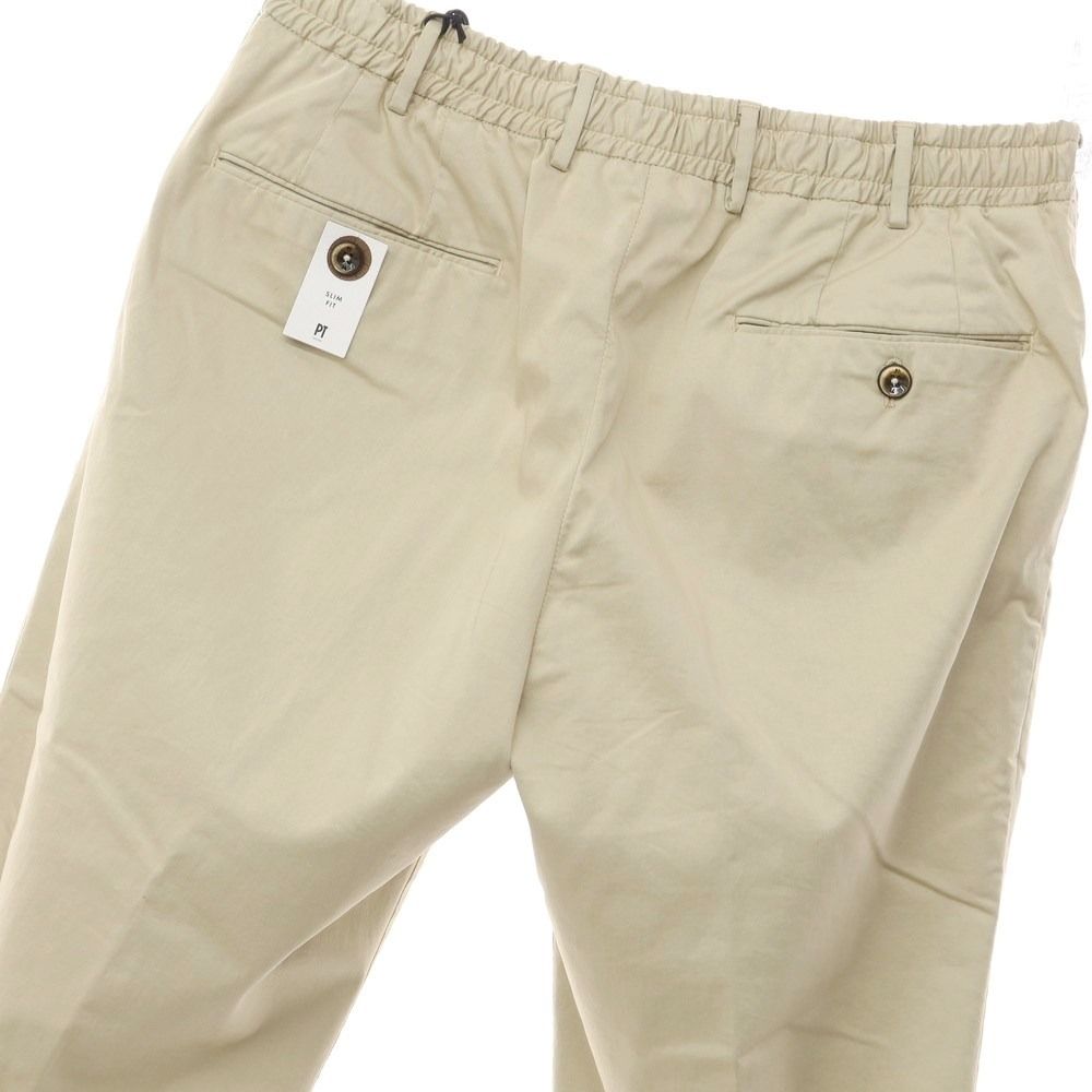 PT TORINO トリノ サイズ48 ストレッチ　ベージュ系 新品】ピーティートリノ PT TORINO ストレッチコットンナイロン