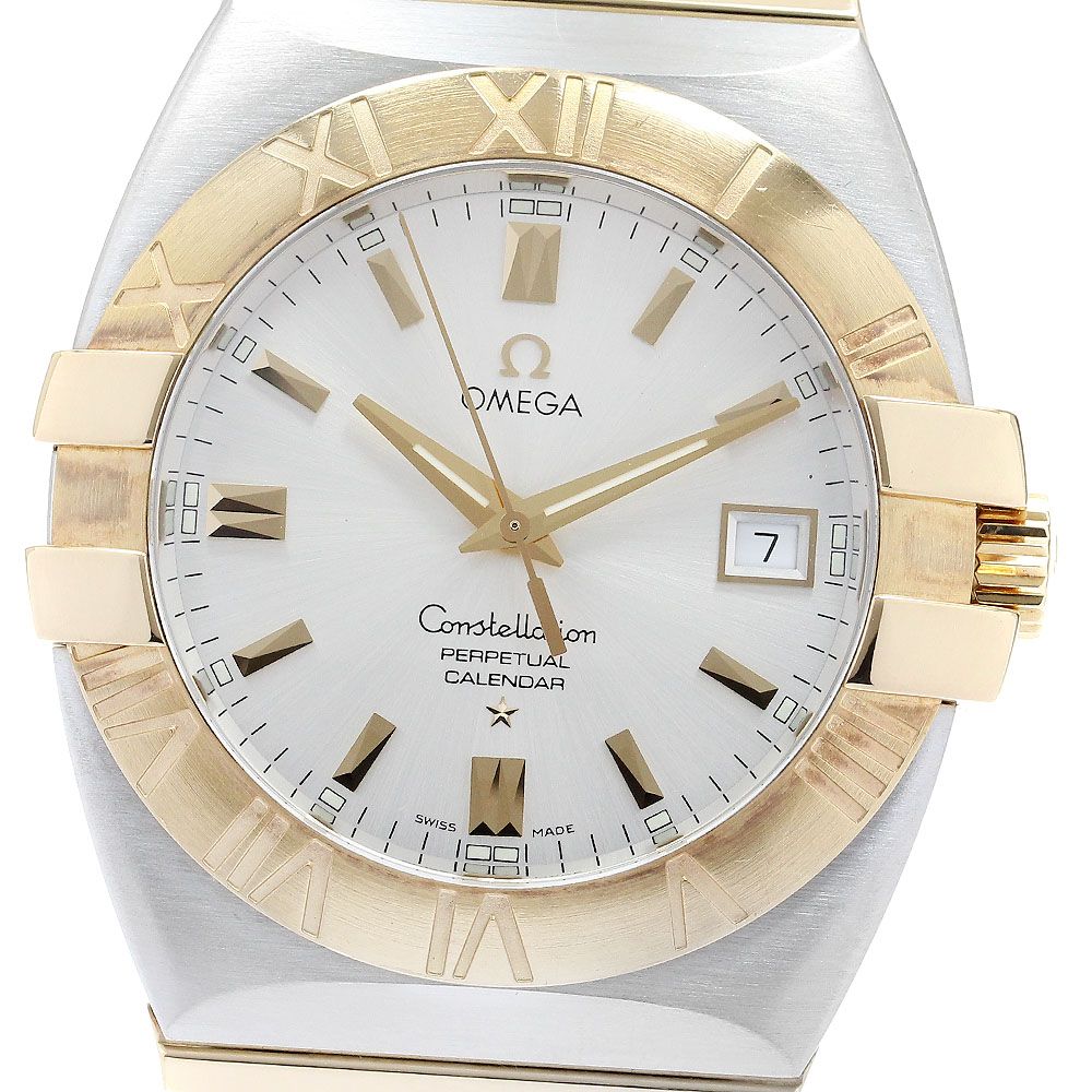 オメガ OMEGA 1213.30 コンステレーション ダブルイーグル パーペチュアルカレンダー クォーツ メンズ 箱 保証書付き_911684