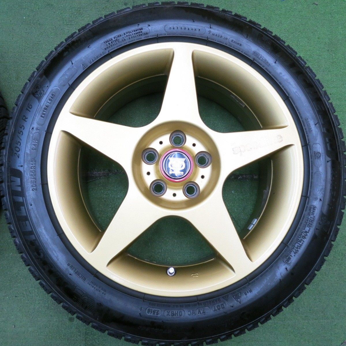 4本価格☆SSR speedline MiM 205/55R16 スタッドレス ミシュラン X 