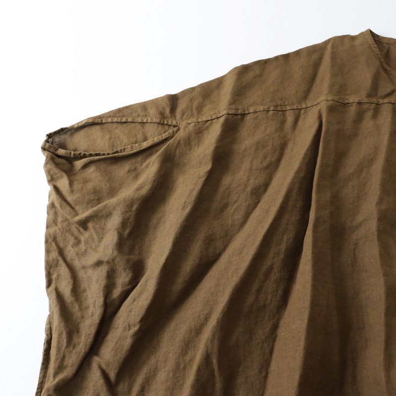 2020AW ネストローブ nest Robe リネンツイストスリーブ前開き  