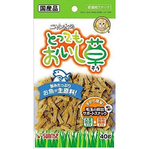 まとめ買い サンライズ ニャン太のとってもおいし草 40g ×20