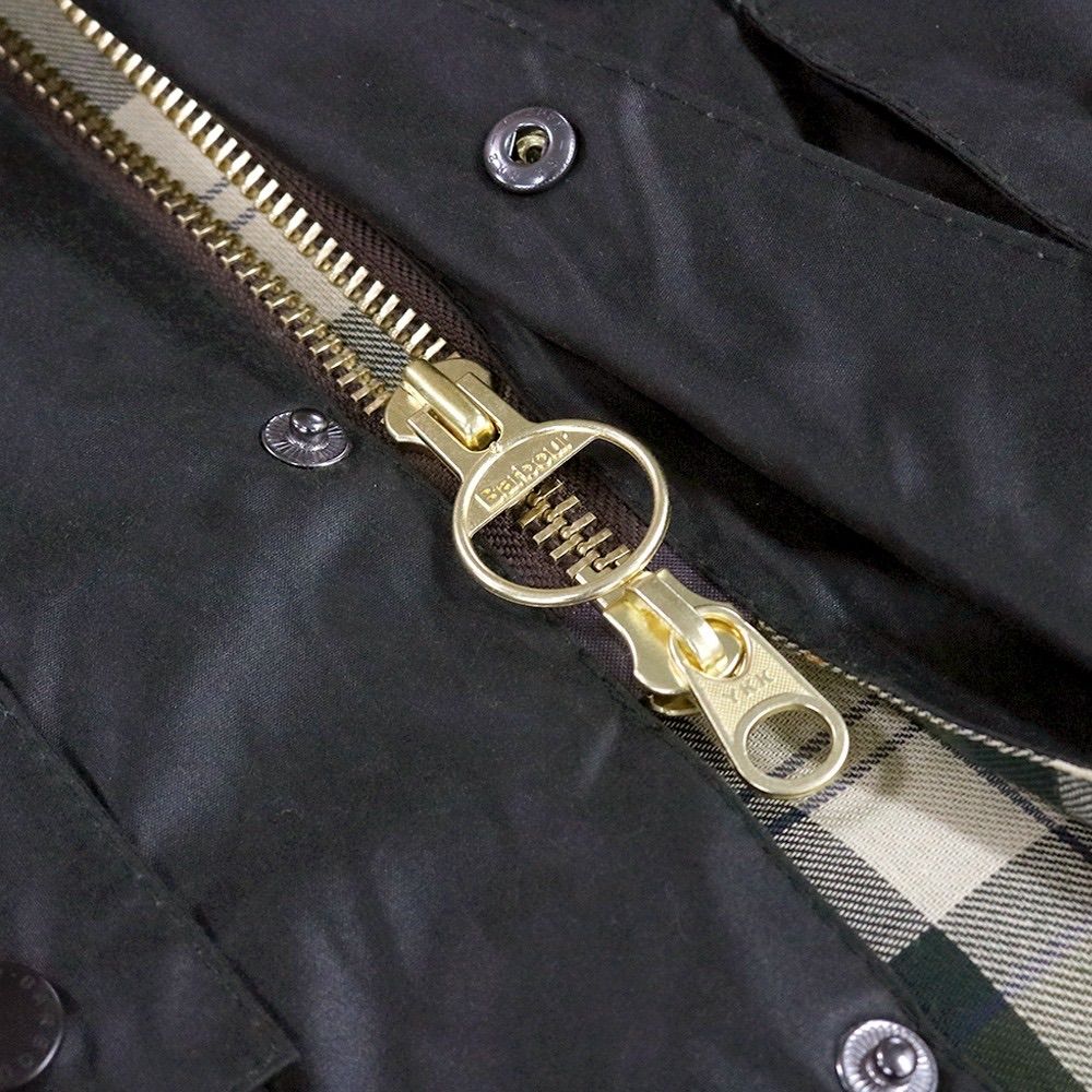 購入後は試着のみの未使用品ですBarbour BEAUFORT ジャケット Sage オイルコート ワックス