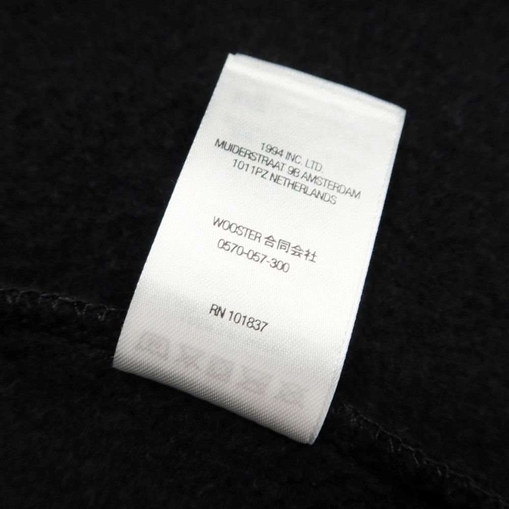 【未使用】シュプリーム Supreme 2023年春夏 Worldwide Hooded Sweatshirt 裏起毛 スウェットパーカー ブラック【サイズM】【メンズ】