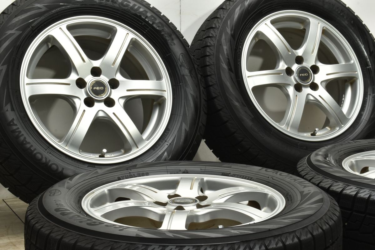 交換用に FEID 16in 6.5J 46 PCD100 ヨコハマ アイスガード iG70 215|65R16 XV フォレスター スタッドレス