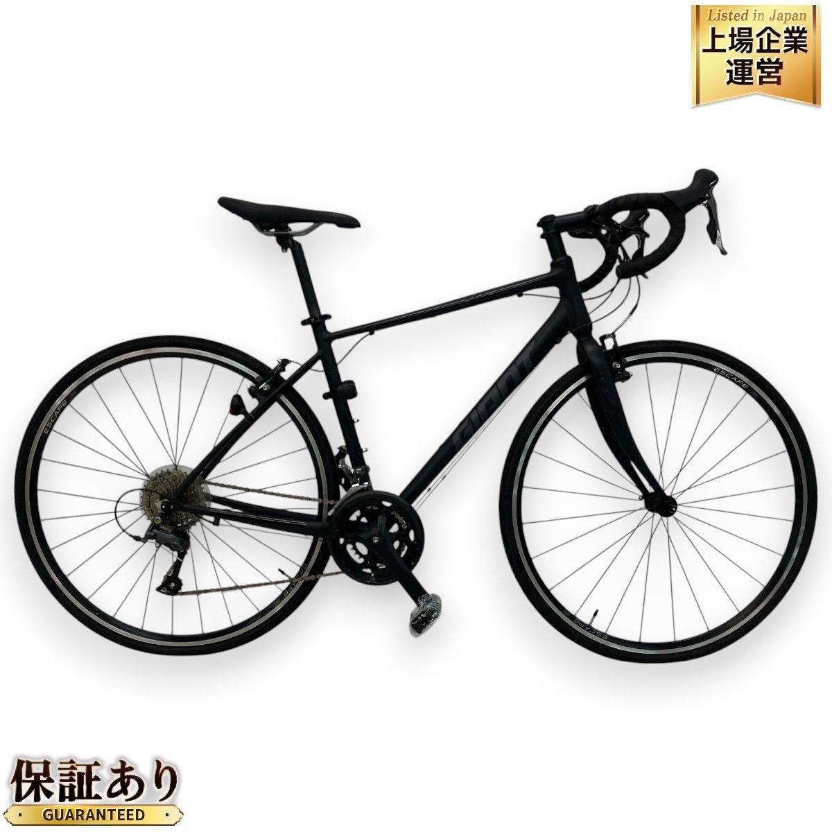 GIANT ESCAPE R DROP クロスバイク S サイズ 2022年 モデル マットブラック 自転車 ジャイアント 中古 C9353356 -  メルカリ