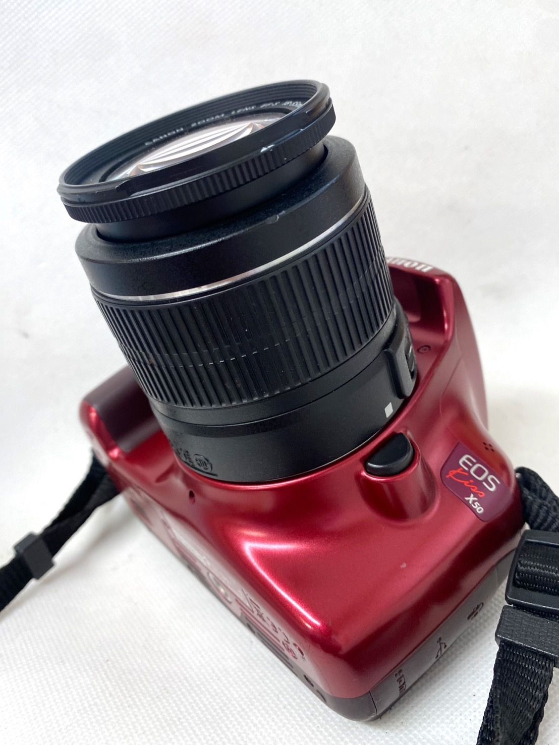 動作確認済・付属品付：Canon EOS Kiss X50 EFS18-55mm Amazon | Canon デジタル一眼レフカメラ EOS Kiss X50 レンズ