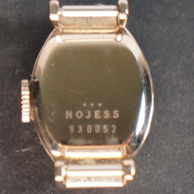 稼働品】NOJESS レディース腕時計 1Pダイヤ 電池交換済 - メルカリ
