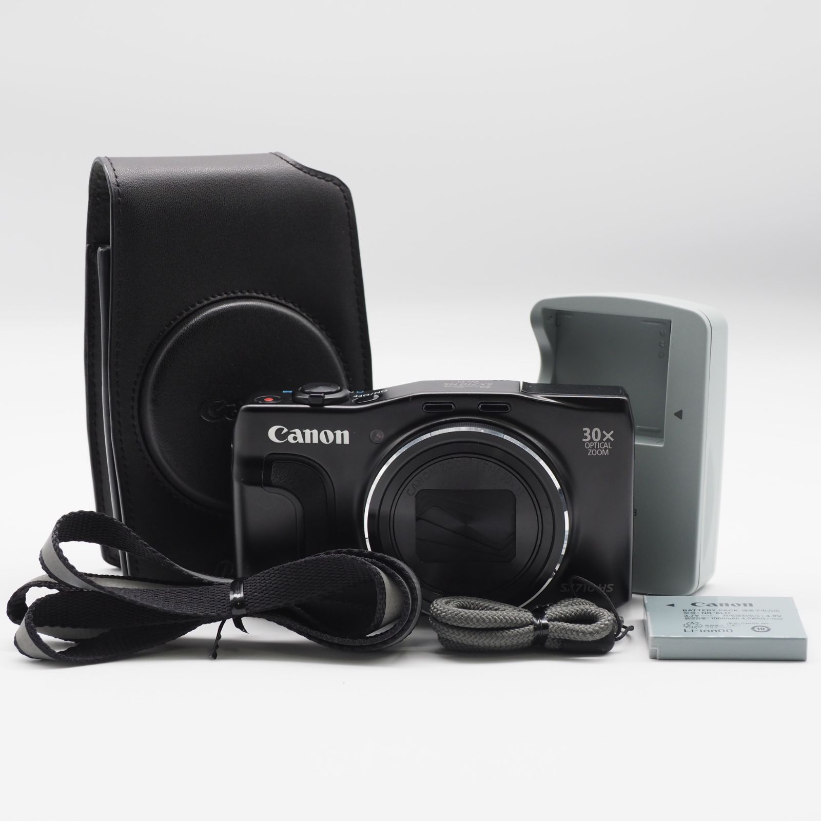 ☆ケース付き☆ Canon デジタルカメラ PowerShot SX710 HS ブラック 