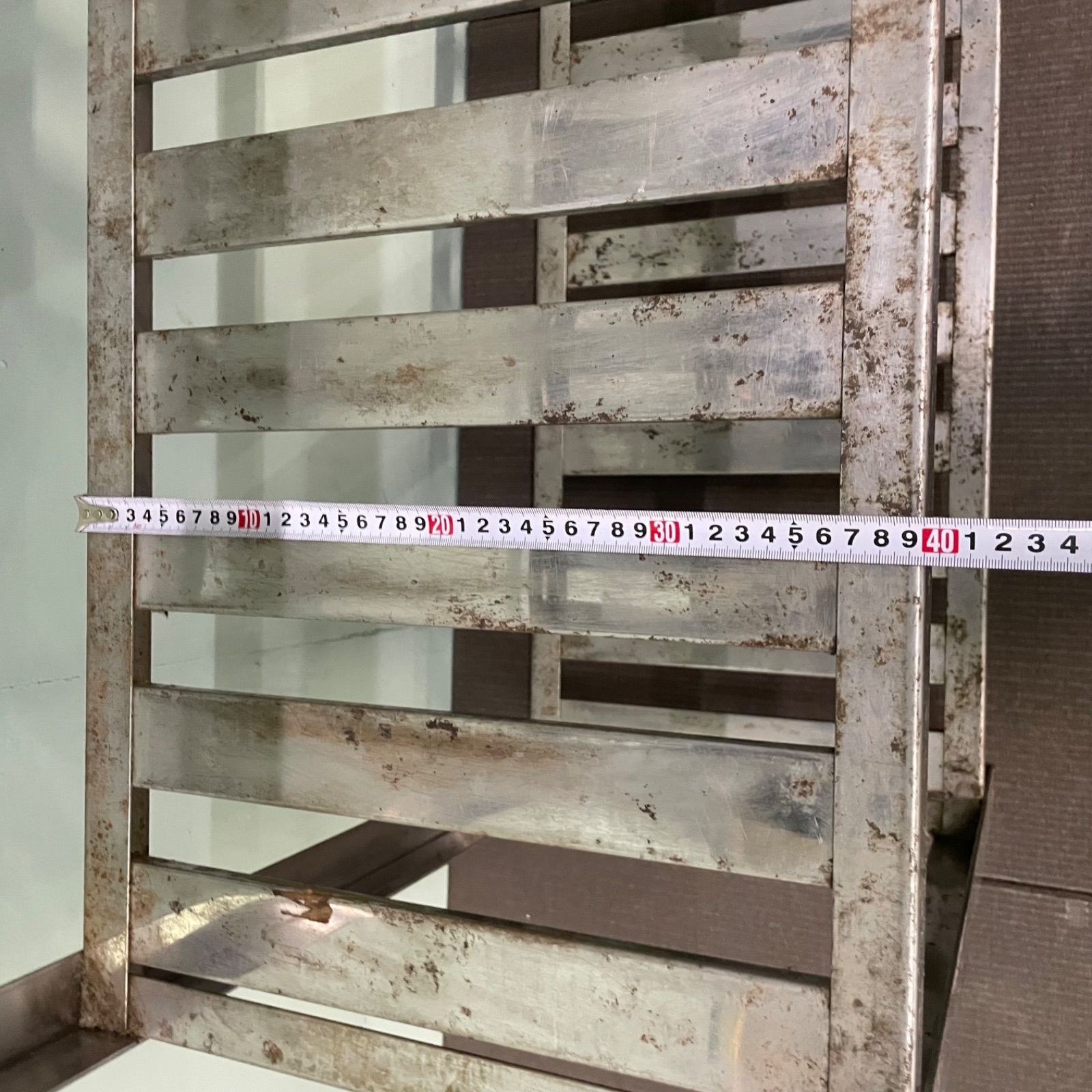 ♭ 厨房 ラック 4段 パンラック W90cm×D40cm×H180cm 棚 メタルラック 業務