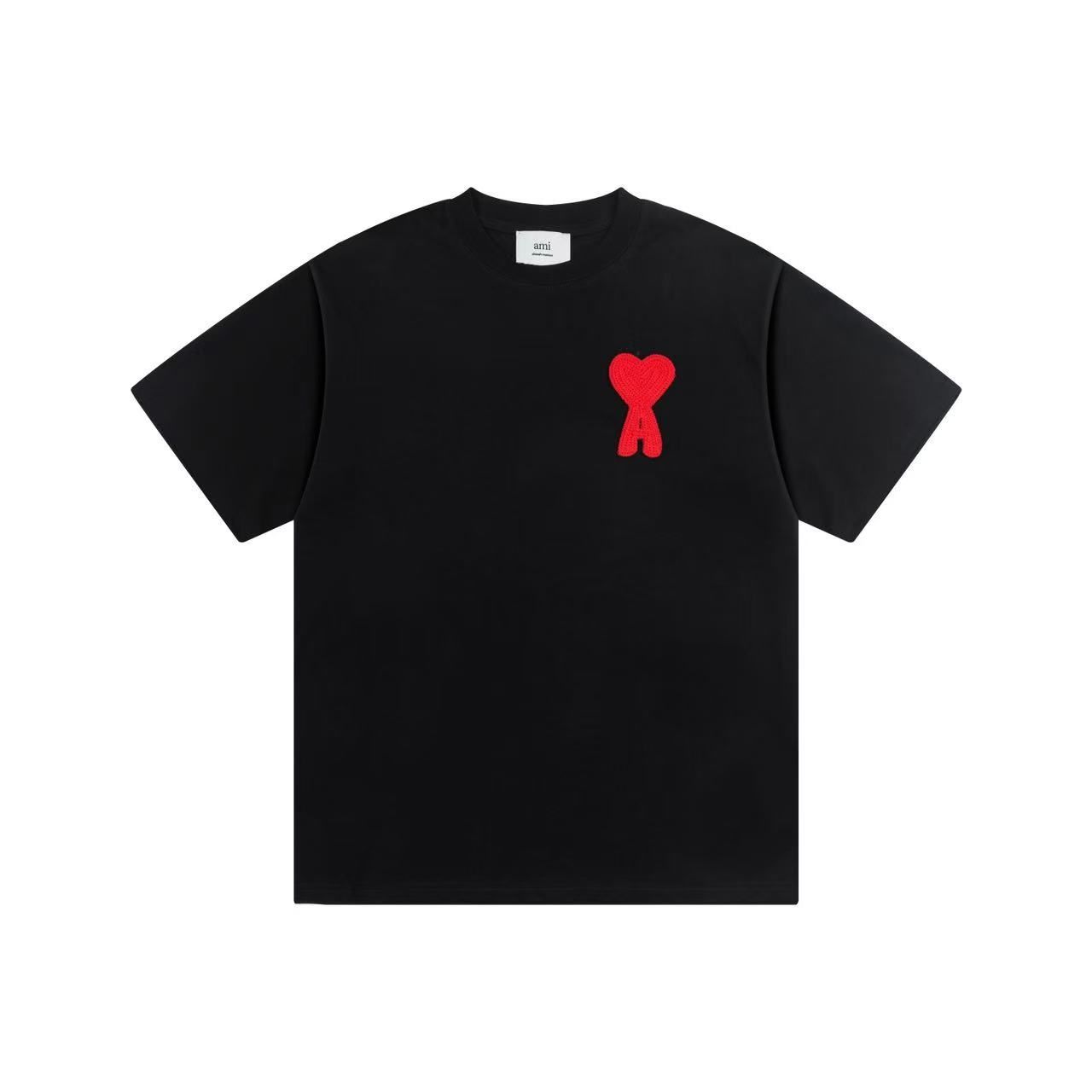 大人気！ AMI PARIS アミパリス 2025年の最新モデルTシャツ 刺繍
