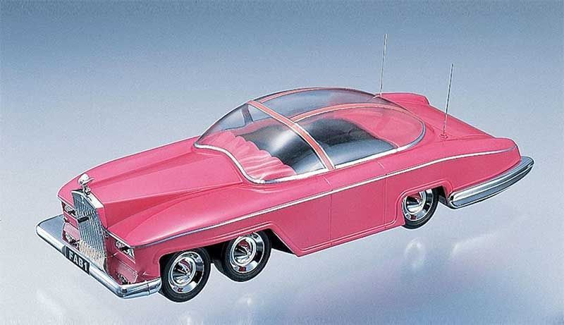 アオシマ プラモデル サンダーバード No.7 1/32 ペネロープ号