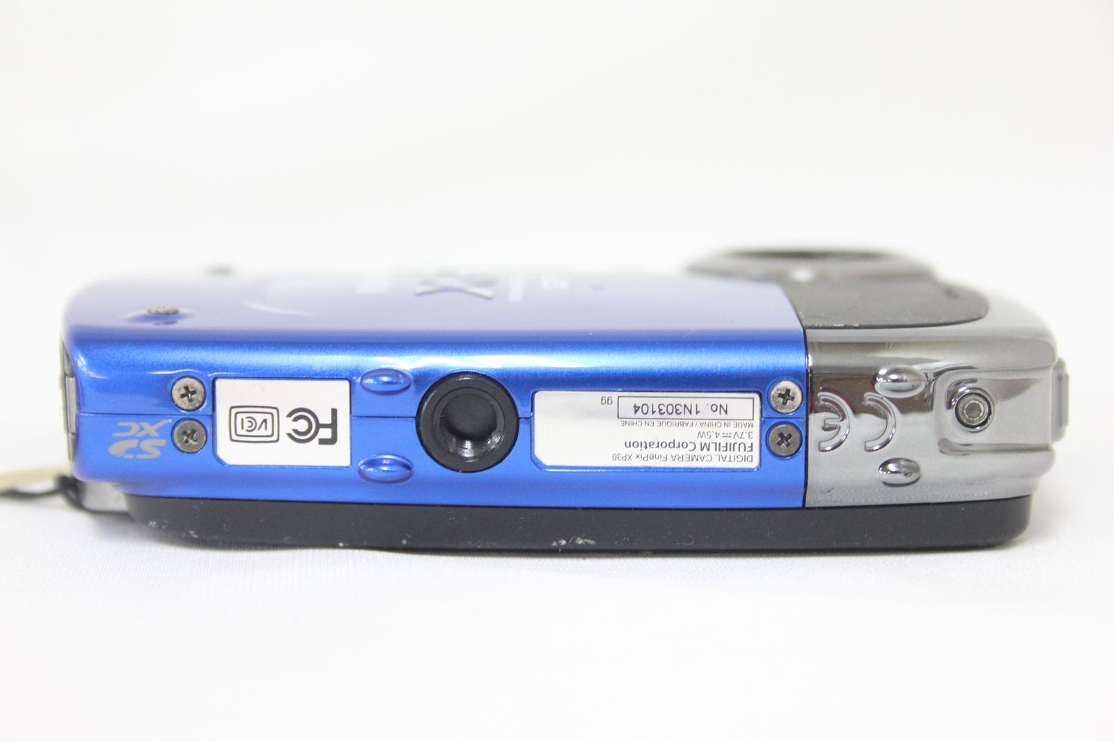 返品保証】 フジフィルム Fujifilm Finepix XP30 ブルー 5x Wide 