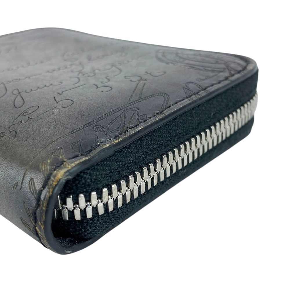 □美品□ ベルルッティ カリグラフィ ラウンドジップ コインケース  