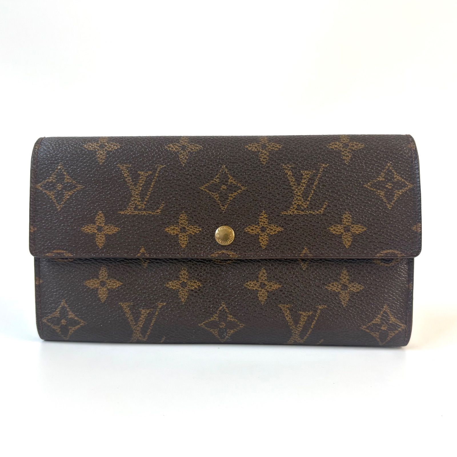 ◼️LOUIS VUITTON◼️ モノグラム ポルトモネクレディ 長財布
