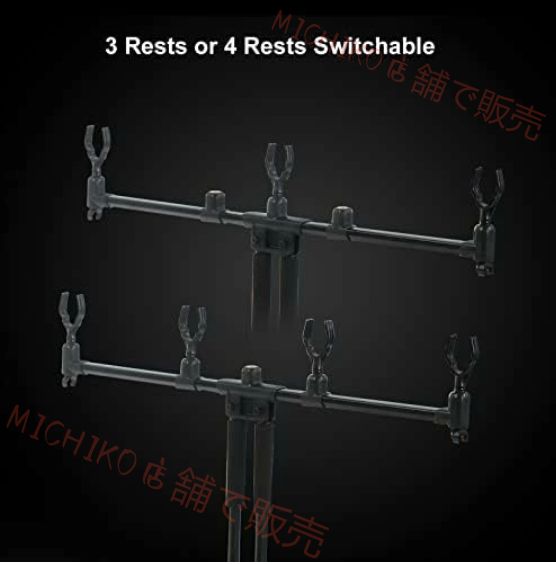  釣り具セット 調節 な釣り竿スタンド 釣りバイトアラームと釣り餌スインガー付き その他 接着 補修