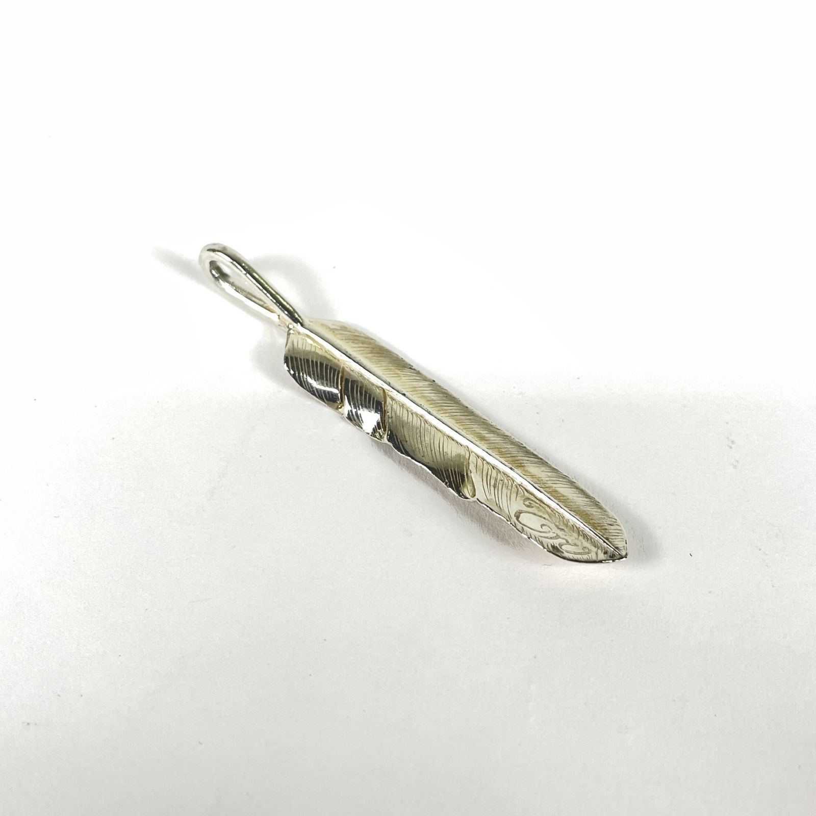 STUDIO T&Y スタジオT&Y NF05R FEATHER M フェザー ネックレストップ 