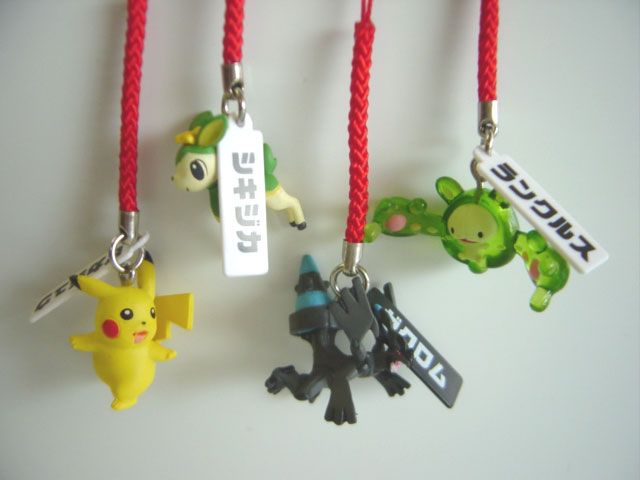♯Huc27JHポケモン根付マスコットBW2011年劇場版スペシャル2:8種
