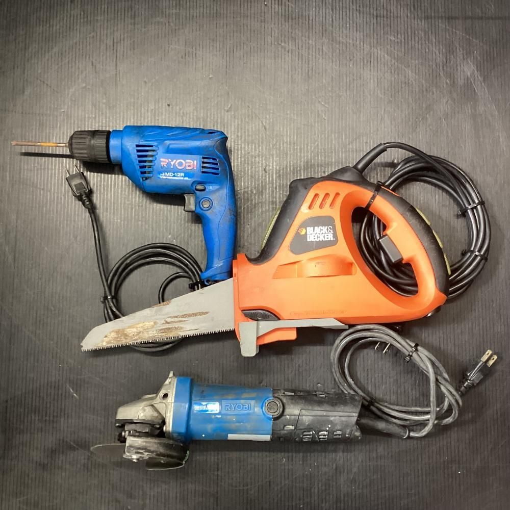 日立 電動工具 3点 まとめ 研磨 ディスクグラインダー 3点セット 工具 