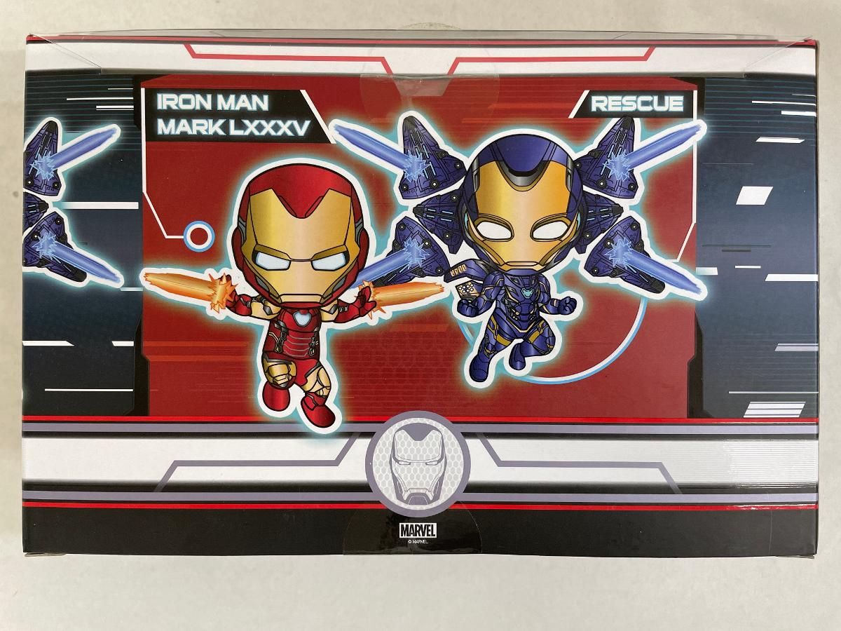 未開封】アイアンマン・マーク85(飛行版)＆レスキュー(飛行版) 2体