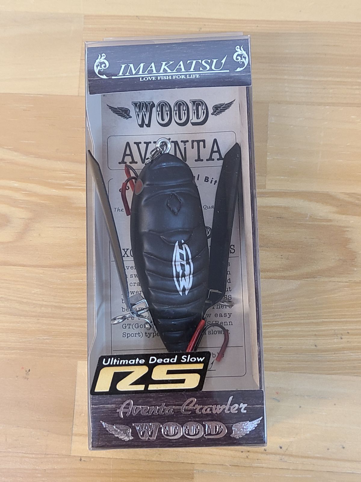 イマカツ アベンタクローラー RS ウッドモデル ブラックレイブン AC-33 未使用 IMAKATSU イマカツ Aventa Crawler RS アベンタ