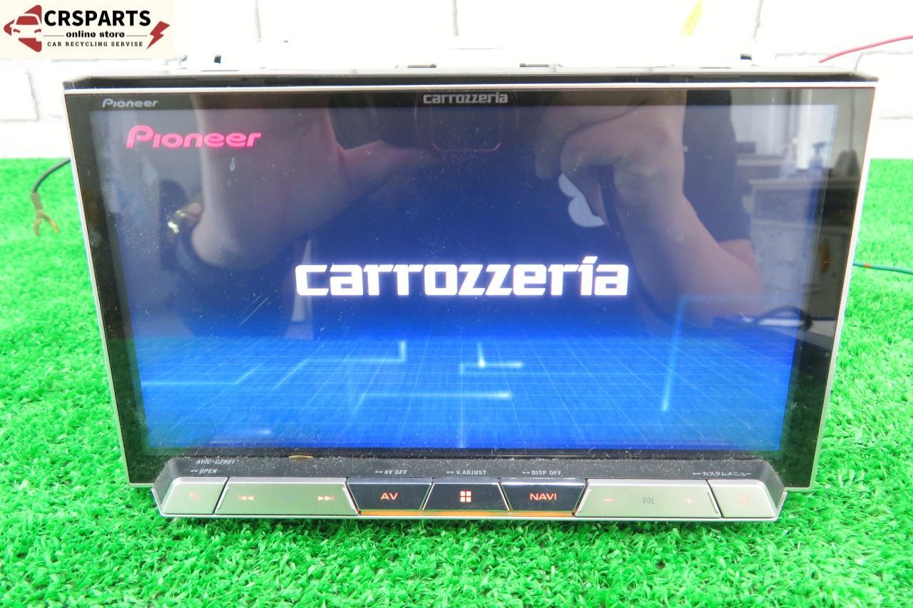 カロッツェリア AVIC-CZ901 地図 2018年 メモリー ナビ Bluetooth フルセグ ◆取外 MK21S◆ No 13809