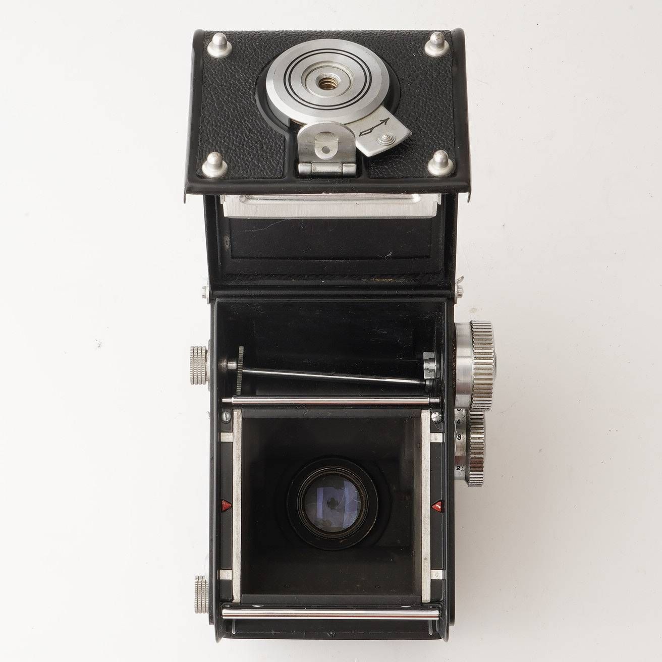 ヤシカ YASHICA YASHICAFLEX 80mm F3.5 動作確認済み ヤシカ Yashica YashicaFlex 新B型 / Yashikor 80mm F3.5