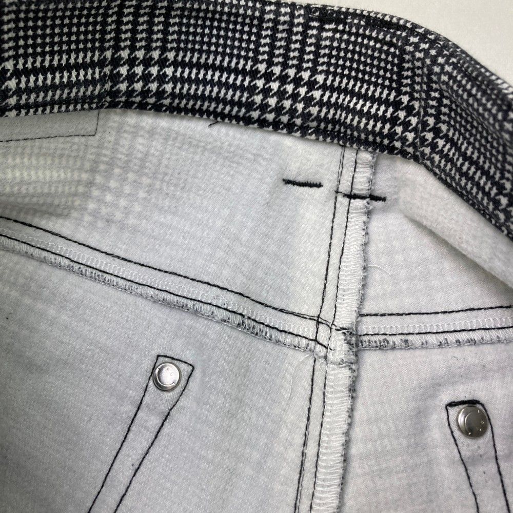 パーリーゲイツ PEARLYGATES ストレッチパンツ 千鳥格子柄 サイズ0 パーリーゲイツ PEARLYGATES ストレッチパンツ 千鳥格子柄