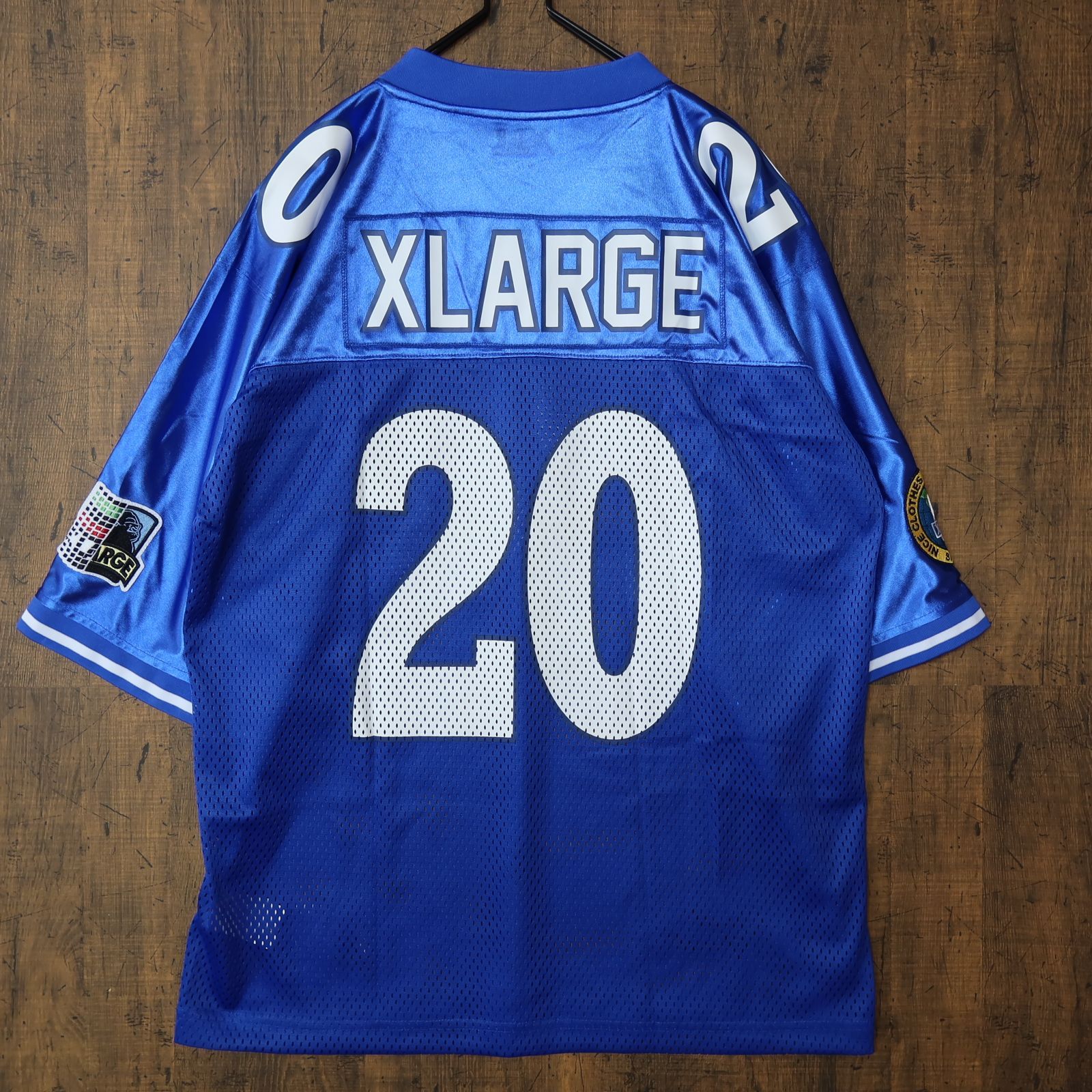 人気希少アイテム☆XLARGE エクストララージ アメフトゲームシャツ 