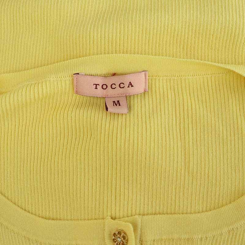 【a1616】TOCCA トッカ 美品 カーディガン 薄手 M イエロー a1616】TOCCA トッカ 美品 カーディガン 薄手 M イエロー - メルカリ