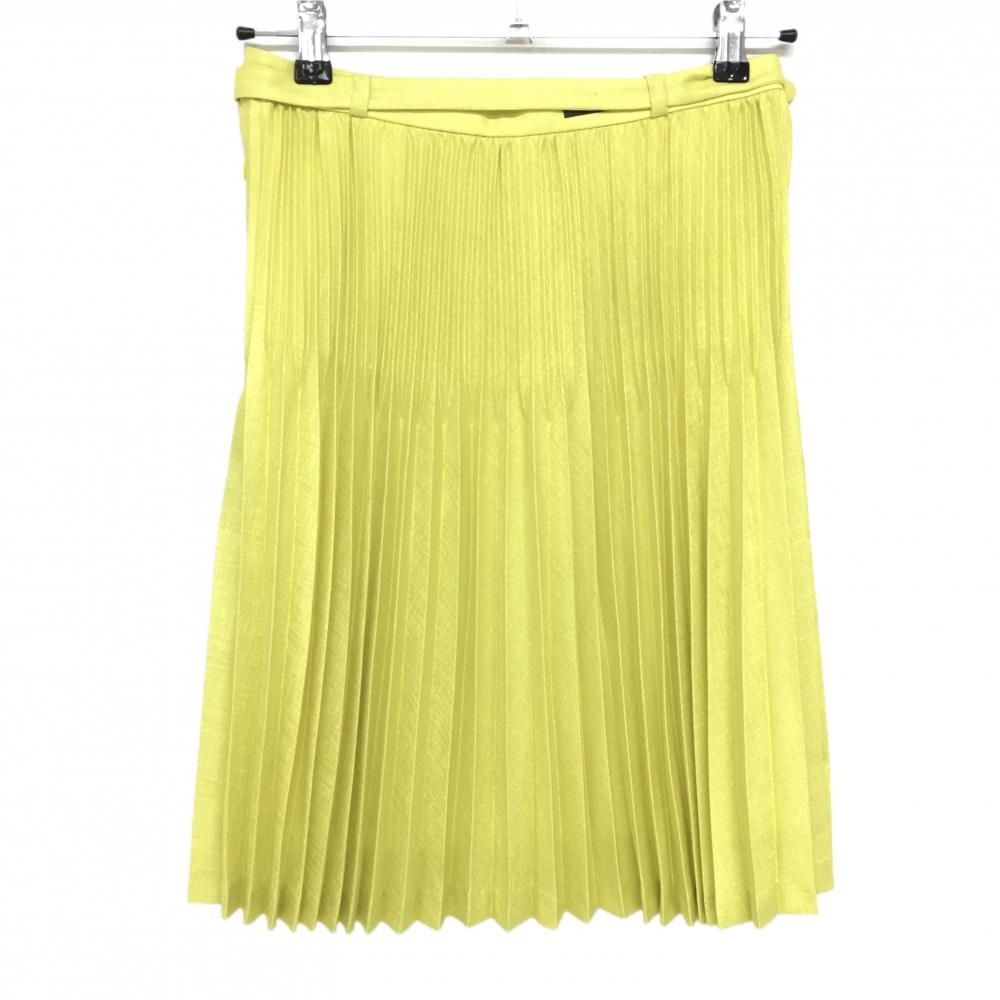 新品PEARLY GATES イエロー プリーツスカート M