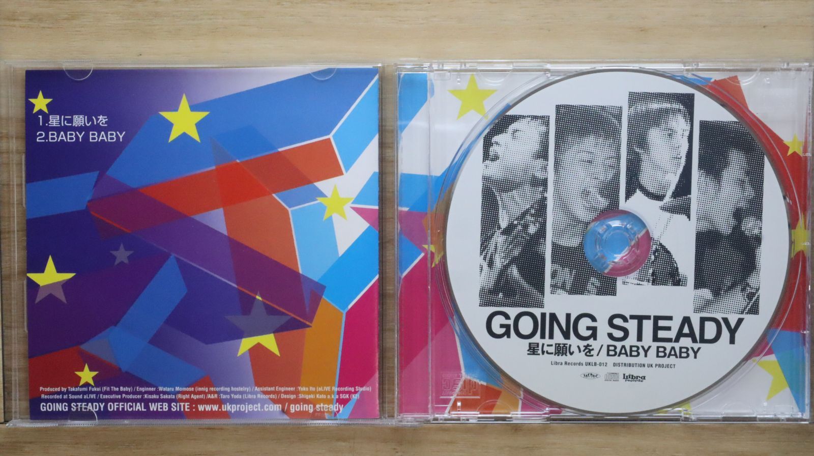 国内盤CD☆ゴーイング・ステディ/GOING STEADY□ 星に願いを