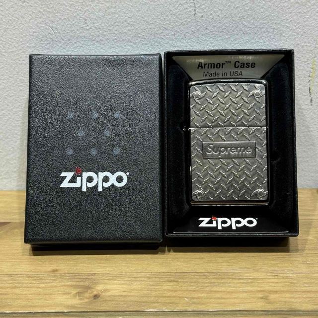 Supreme 19ss Diamond Plate Zippo シュプリーム ライター ジッポ 小物