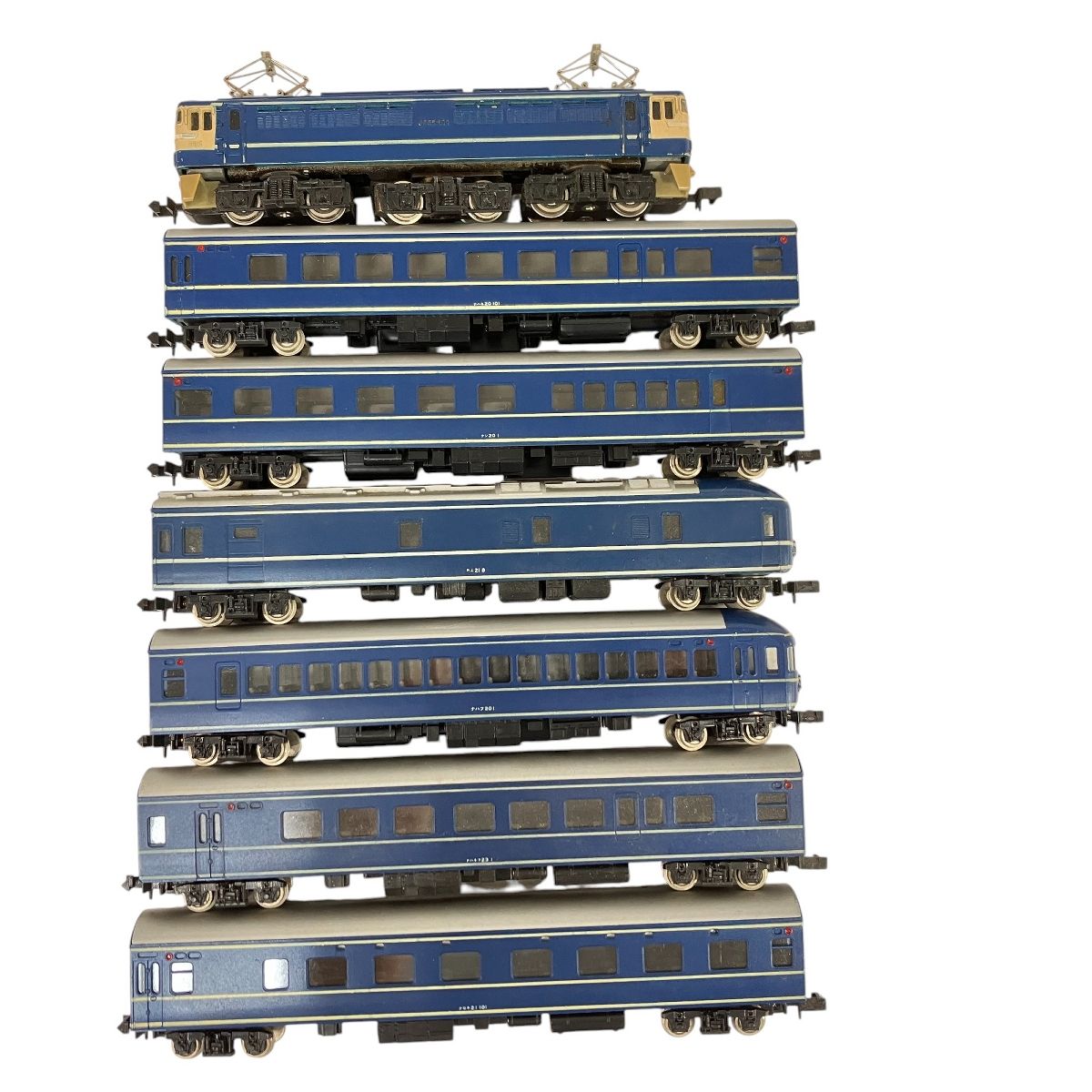 KATO EF65形505号機 電気機関車 20系 寝台特急客車 7両セット N