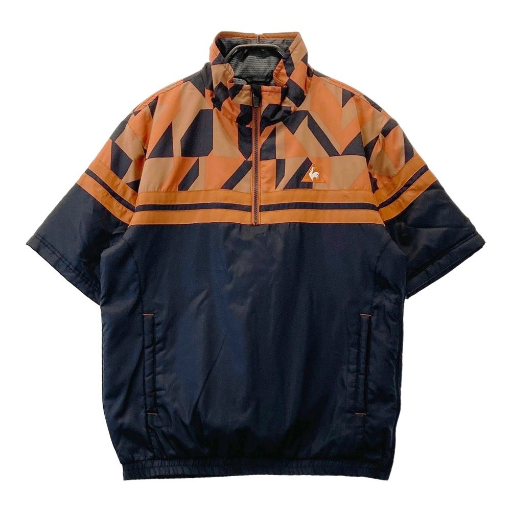 LE COQ GOLF ルコックゴルフ フルジップ 中綿 ボア ジャケット M サイズ：M LE COQ GOLF ルコックゴルフ ハーフジップ 半袖中綿