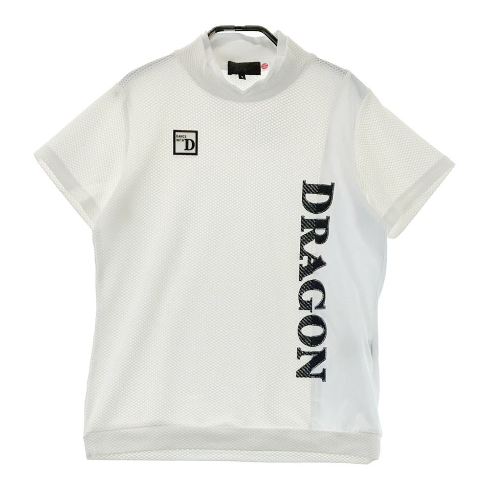 サイズ：2 DANCE WITH DRAGON ダンスウィズドラゴン モックネック 半袖