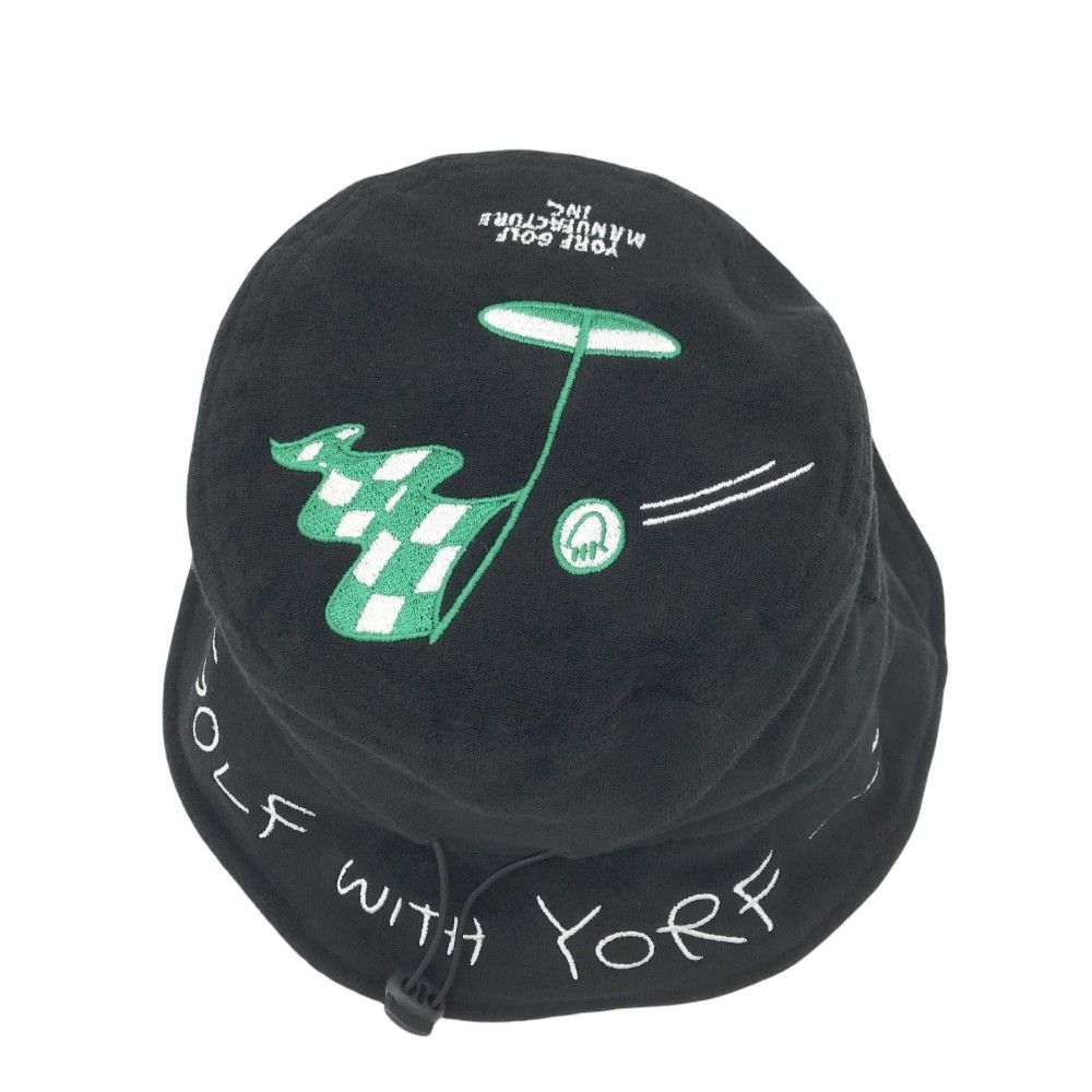 YORF GOLF ヨルフゴルフ 2024年モデル バケットハット ロゴ刺繍