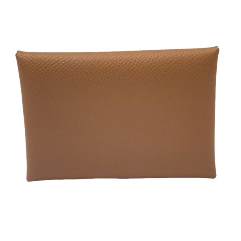 HERMES エルメス カルヴィ デュオ ゴールド ヴォーエプソン