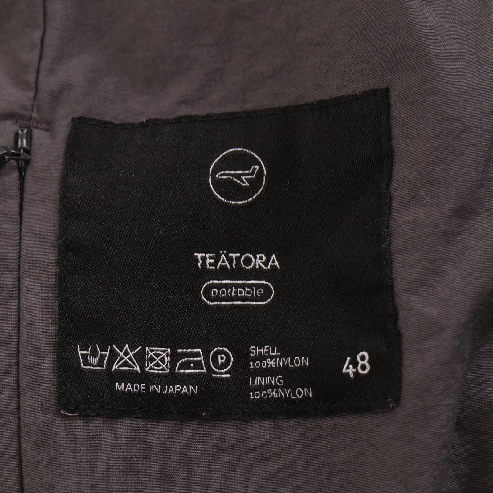 TEATORA / DEVICE JACKET Packable テアトラ パッカブル ナイロン ジャケット tt-201-P 表記サイズ48　【2405】