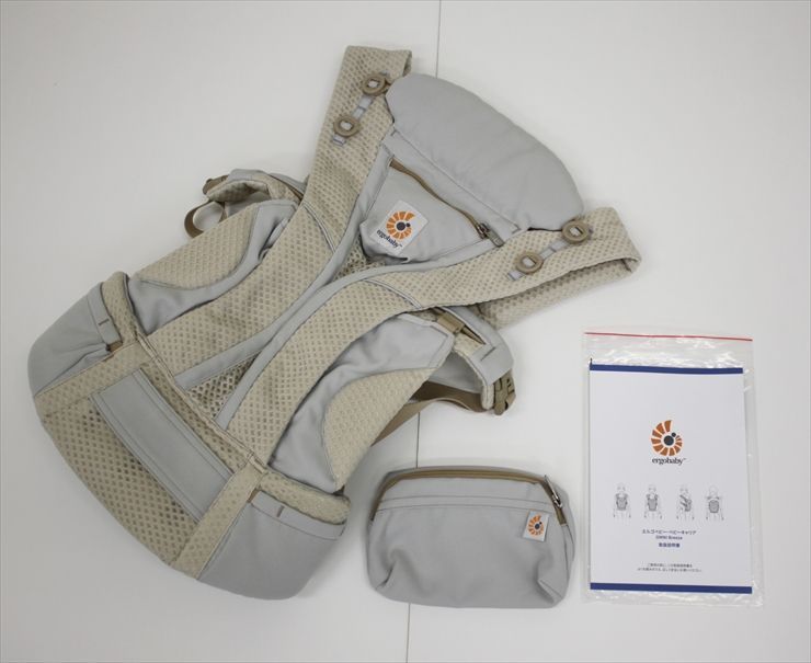 オムニブリーズ　サンドベージュ　エルゴベビー エルゴベビー オムニブリーズ サンドベージュ ベビーキャリア