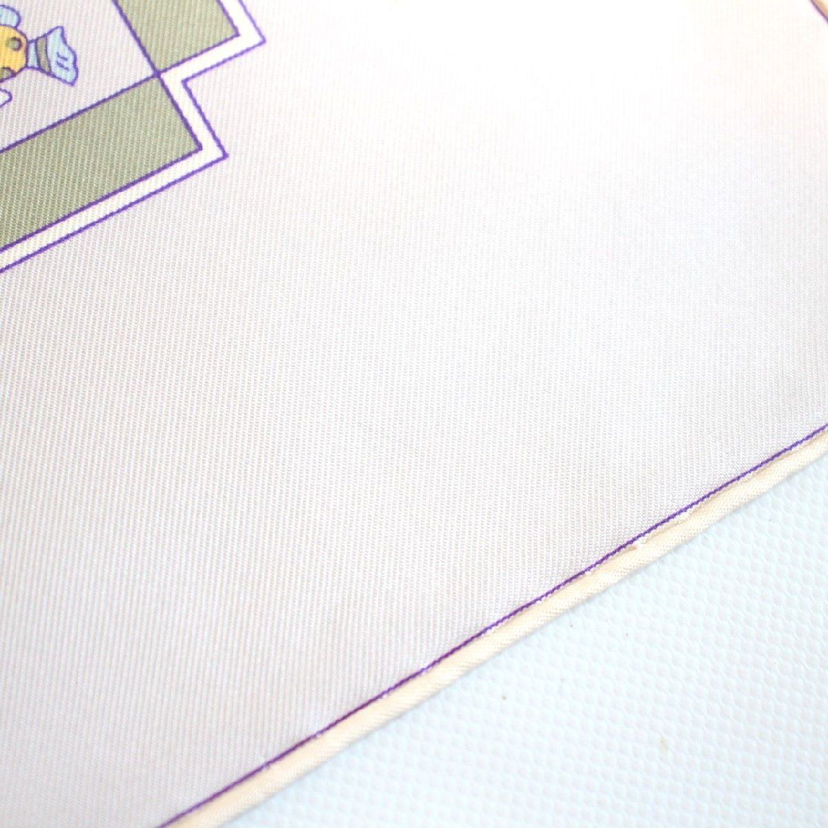 HERMES エルメス カレ 90 スカーフ 大西洋の出会い シルク100％ ブルー