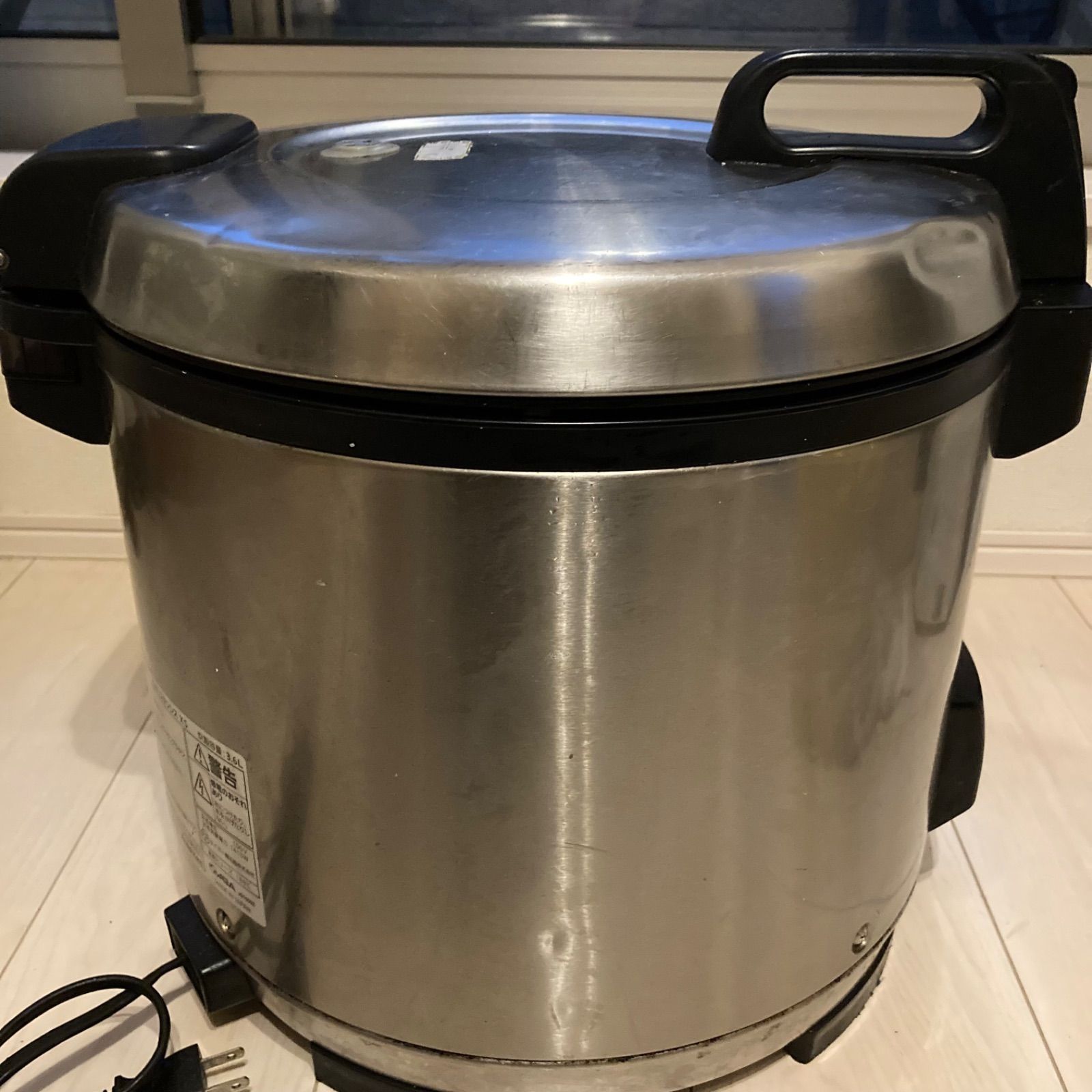 2017年製 JNO-A360 ステンレス　業務用　2升炊き