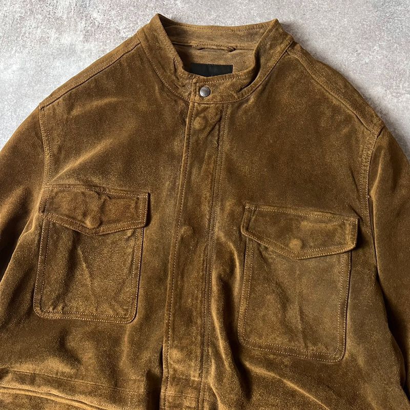 BANANA REPUBLIC ライナー付き 本革 スエード レザー ジャケット L  