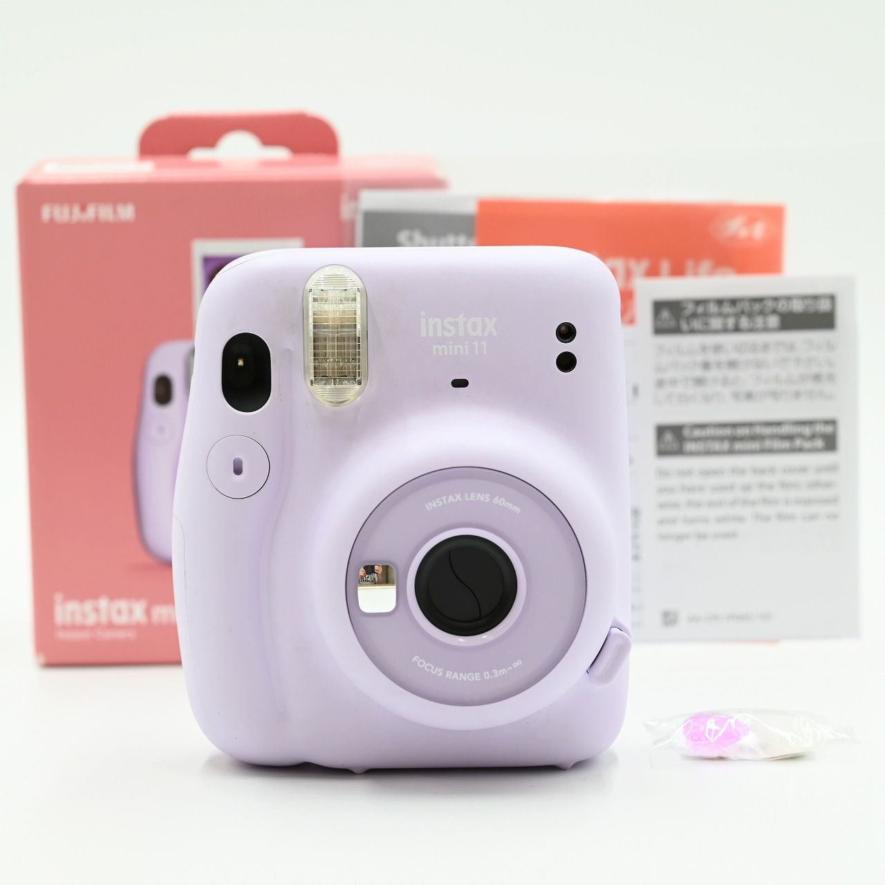 FUJIFILM 富士フイルム instax mini 11 ブラッシュピンク INS MINI 11 PINK フィルムカメラ