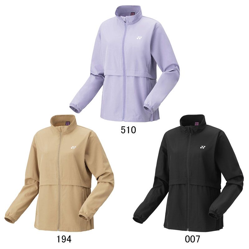 ヨネックス YONEX ウィメンズウォームアップシャツ テニス バドミントン アパレル レディース 57085-007 007 ブラック