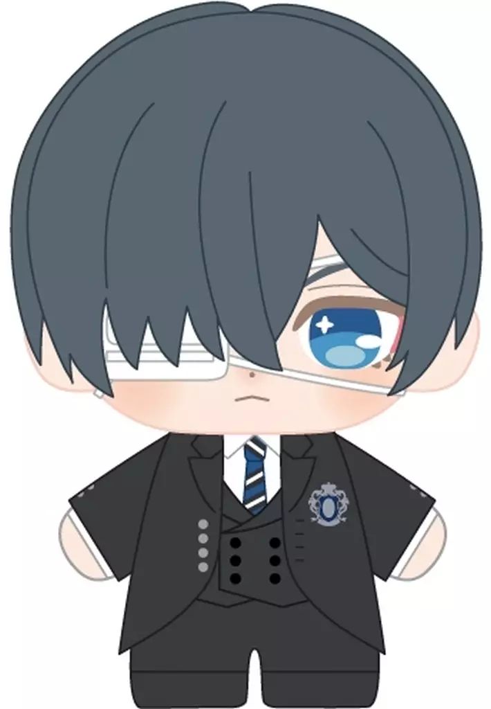 中古】キーホルダー シエル・ファントムハイヴ ぷりぬいたっちど