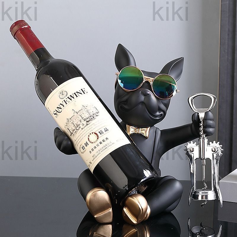 新品未使用新品未使用フレンチブルドッグ ブルドッグ 犬 動物 ワイン置き ボトルホルダー ワインラック インテリア小物 インテリア雑貨