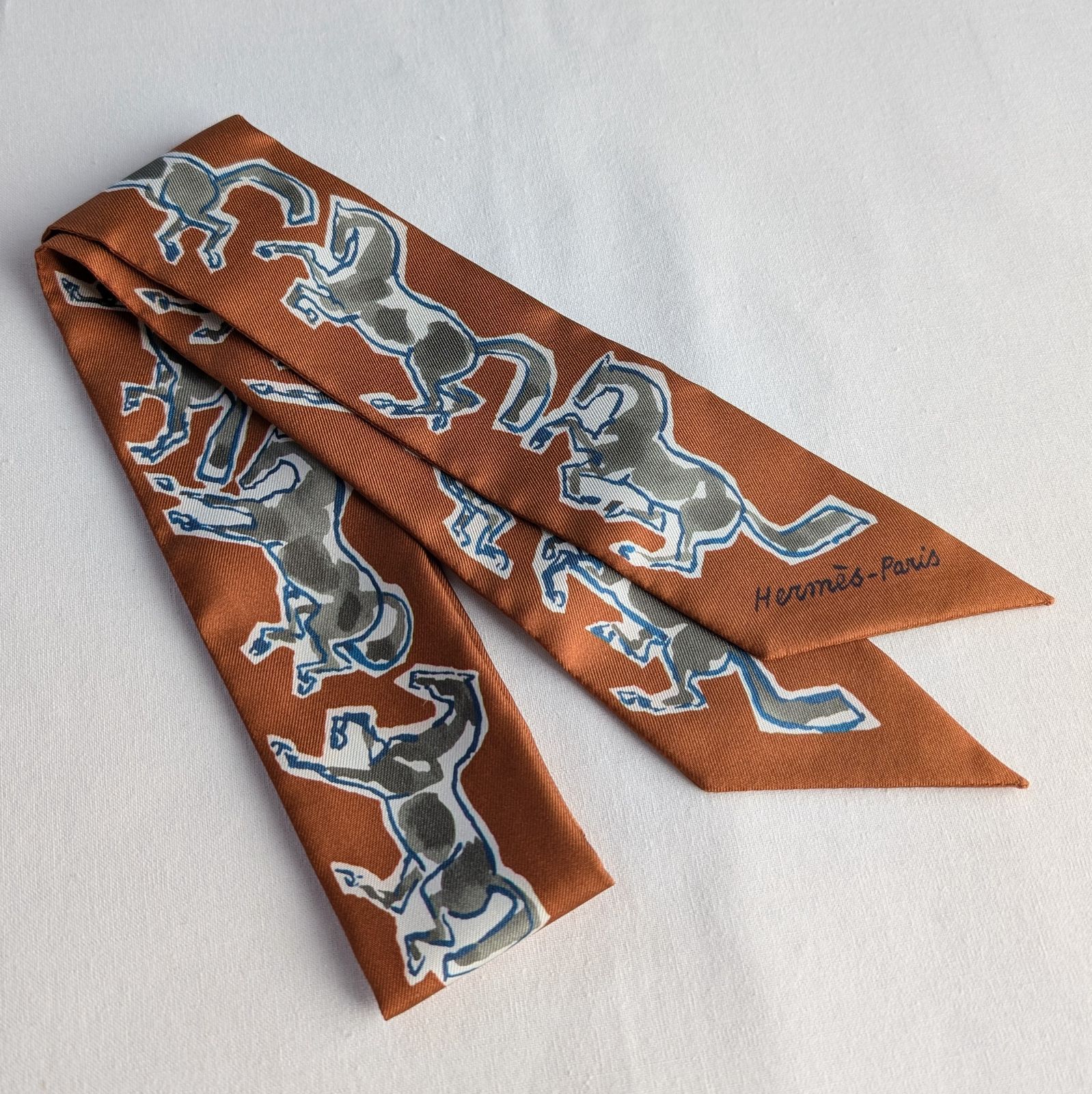 新着 新品未使用】 GO HORSES ツイリー スカーフ エルメス Hermes 小物