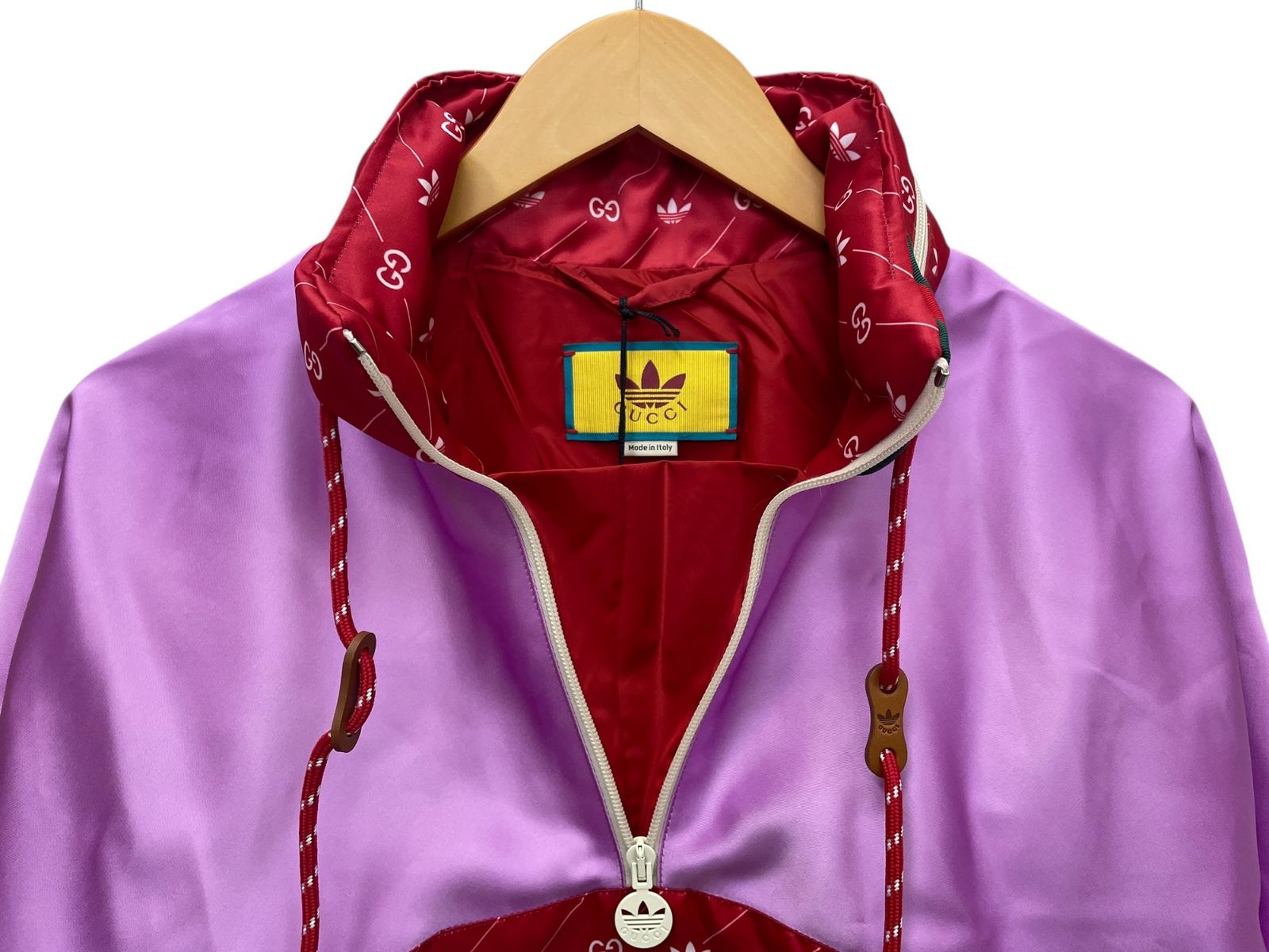 GUCCI (グッチ)×adidas (アディダス) ダブルネームアノラック